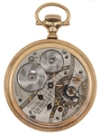 MEN'S WALTHAM GOLD-FILLED CASE POCKET WATCH