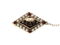 10K YELLOW GOLD SORORITY & FRATERNITY SWEETHEART PIN