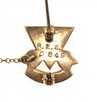 10K YELLOW GOLD SORORITY & FRATERNITY SWEETHEART PIN