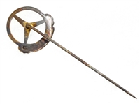 .800, .835, .935 SILVER PINS, TIE CLIP, & RING