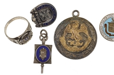 STERLING SILVER SERVICE PINS & INSIGNIA JEWELRY