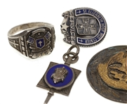 STERLING SILVER SERVICE PINS & INSIGNIA JEWELRY