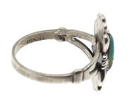 STERLING SILVER TURQUOISE & ABALONE SHELL JEWELRY