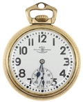 MENS BALL RAILROAD GRADE GOLD-FILLED CASE POCKET WATCH