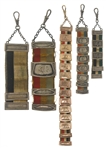 20TH C. GERMAN .800 SILVER & GOLD-FILLED BIERZIPFELS