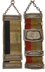 20TH C. GERMAN .800 SILVER & GOLD-FILLED BIERZIPFELS