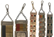 20TH C. GERMAN .800 SILVER & GOLD-FILLED BIERZIPFELS