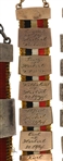 20TH C. GERMAN .800 SILVER & GOLD-FILLED BIERZIPFELS
