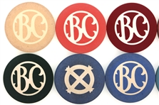 BILTMORE COUNTRY CLUB GAME ROOM SEAL & CREST CHIPS