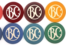 BILTMORE COUNTRY CLUB GAME ROOM SEAL & CREST CHIPS