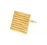 14K YELLOW GOLD SQUARE TIE PIN