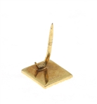 14K YELLOW GOLD SQUARE TIE PIN