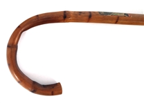 NEW YORK WORLD'S FAIR 1939 BAMBOO WALKING CANE