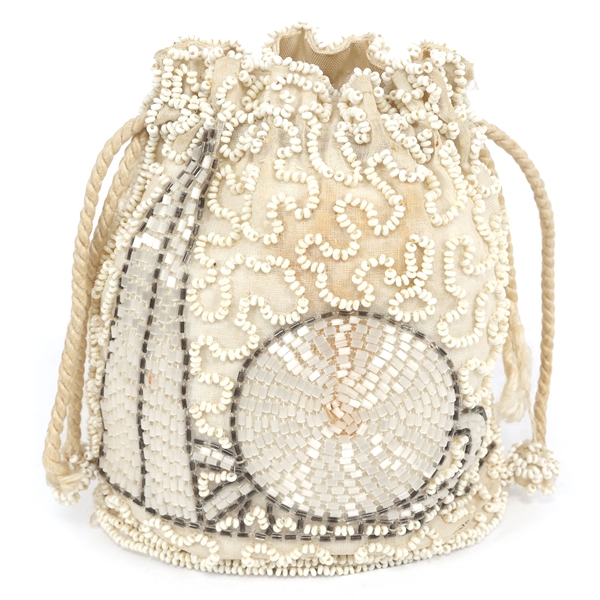NEW YORK WORLDS FAIR 1939 DORMAR CO. BEADED HANDBAG 