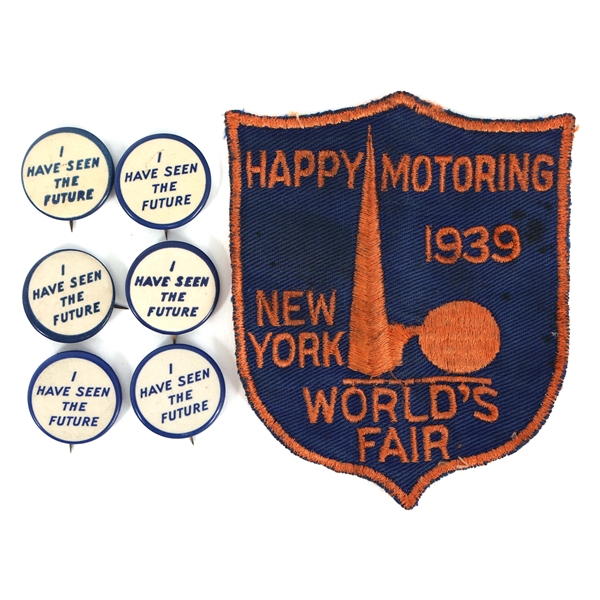 NEW YORK WORLDS FAIR 1939 GENERAL MOTORS SOUVENIRS