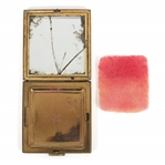 NEW YORK WORLD'S FAIR 1939 GOLD-TONE SOUVENIR COMPACTS 