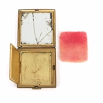 NEW YORK WORLD'S FAIR 1939 GOLD-TONE SOUVENIR COMPACTS 