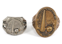NEW YORK WORLD'S FAIR 1939 SOUVENIR COSTUME JEWELRY
