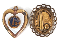 NEW YORK WORLD'S FAIR 1939 SOUVENIR COSTUME JEWELRY