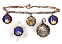 NEW YORK WORLD'S FAIR 1939 SOUVENIR JEWELRY 