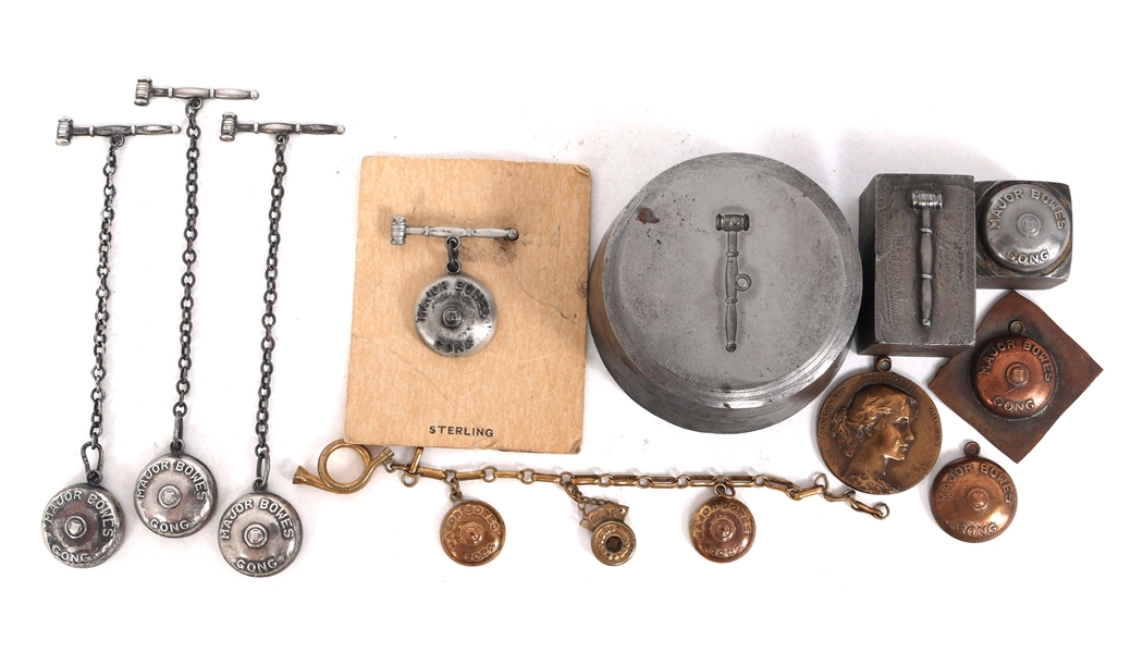 MAJOR BOWES AMATEUR HOUR GONG MOLDS & SAMPLES