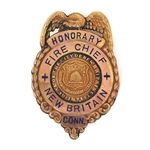 MAJOR BOWES AMATEUR HOUR NEW BRITAIN, CT FIRE BADGE