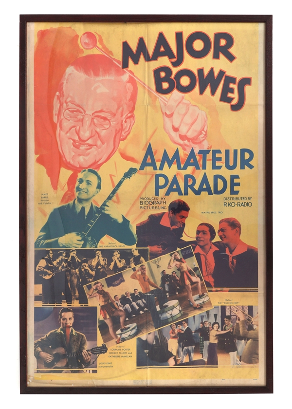 MAJOR BOWES AMATEUR HOUR PARADE POSTER 
