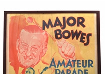 MAJOR BOWES AMATEUR HOUR PARADE POSTER 