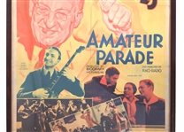 MAJOR BOWES AMATEUR HOUR PARADE POSTER 