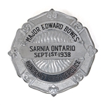 MAJOR BOWES AMATEUR HOUR SARNIA, ONT POLICE CHIEF BADGE