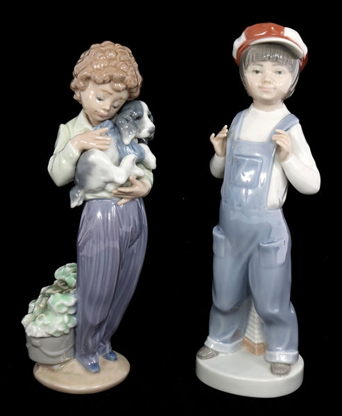 LLADRO PORCELAIN FIGURINES - LOT OF 2