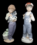 LLADRO PORCELAIN FIGURINES - LOT OF 2