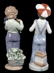 LLADRO PORCELAIN FIGURINES - LOT OF 2