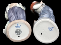 LLADRO PORCELAIN FIGURINES - LOT OF 2