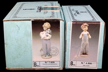 LLADRO PORCELAIN FIGURINES - LOT OF 2