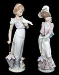 LLADRO PORCELAIN FIGURINES - LOT OF 2