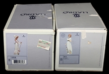 LLADRO PORCELAIN FIGURINES - LOT OF 2