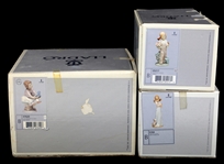 LLADRO PORCELAIN FIGURINES - LOT OF 3