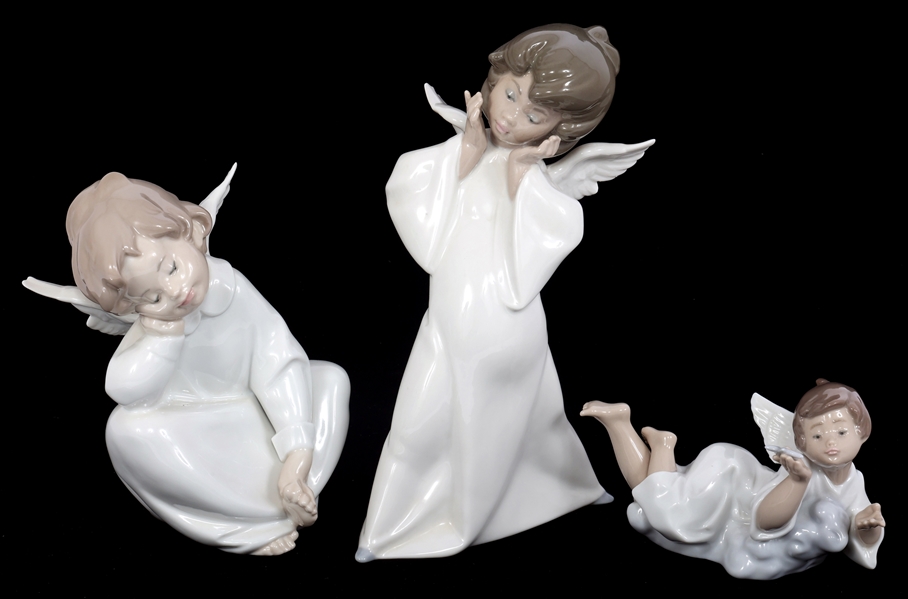 LLADRO PORCELAIN FIGURINES - LOT OF 3