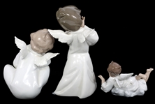 LLADRO PORCELAIN FIGURINES - LOT OF 3