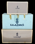 LLADRO PORCELAIN FIGURINES - LOT OF 3