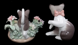 LLADRO PORCEALIN FIGURINES - LOT OF 4