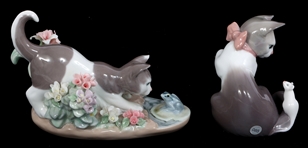 LLADRO PORCEALIN FIGURINES - LOT OF 4