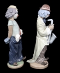 LLADRO PORCELAIN FIGURINES - LOT OF 2