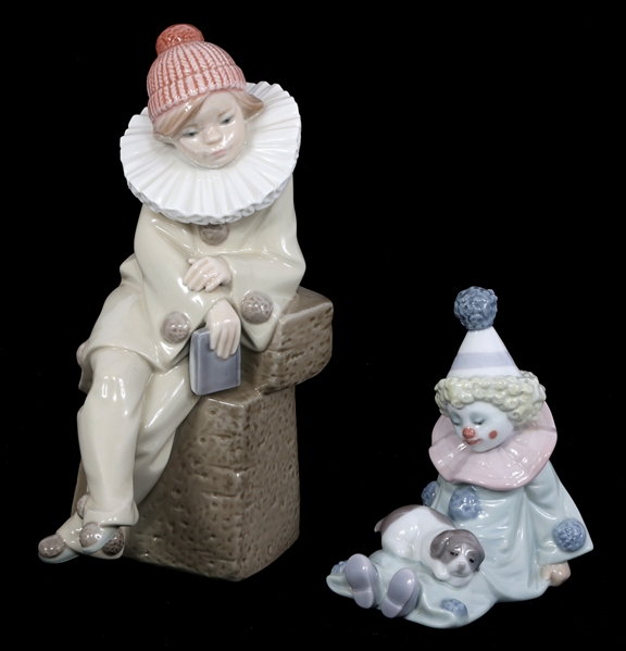 LLADRO PORCELAIN FIGURINES - LOT OF 2
