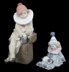 LLADRO PORCELAIN FIGURINES - LOT OF 2