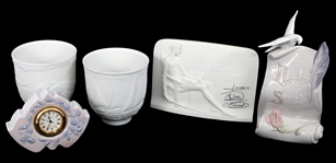 LLADRO PORCELAIN COLLECTOR SOCIETY DECOR - LOT OF 5