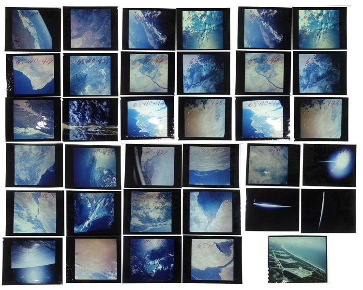 NASA GEMINI-IV KODAK EKTACHROME SO-217 EARTH IMAGES
