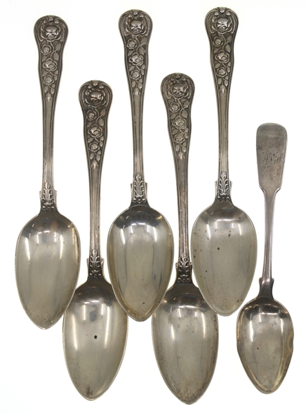 ENGLISH STERLING SILVER TEASPOONS