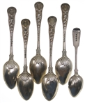 ENGLISH STERLING SILVER TEASPOONS